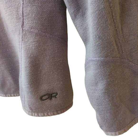 Outdoor Research Women's Pale Purple Full Zip Sweater/Jacket Hiking Casual - Picture 6 of 14